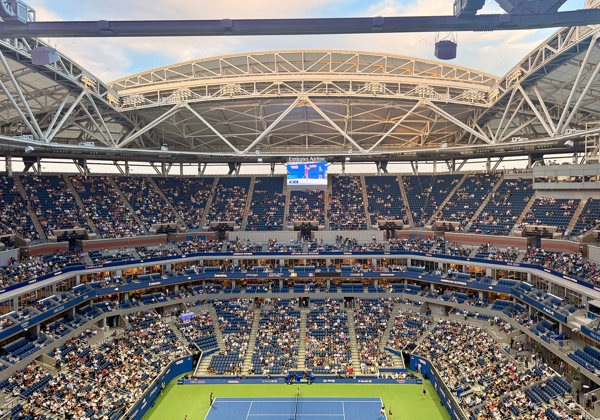 Panorama Of Stadium In Day 1700X1400